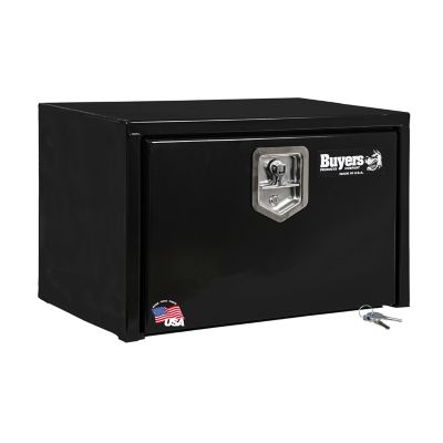 Buyers Products 15 x 13 x 24 Black Steel Underbody Truck Box