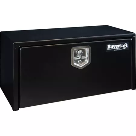 Buyers Products Black Steel Underbody Truck Box 15 in x 13 in x 30 in. Underbody Truck Tool Boxes