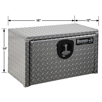 Image showing  14 x 12 x 16in. Aluminum Underbody Truck Box