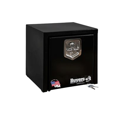 Buyers Products 15 x 13 x 15 Black Steel Underbody Truck Box