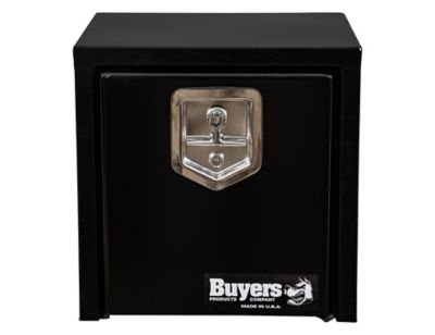Image showing 6 th Buyers Products 15 x 13 x 15in. Black Steel Underbody Truck Box