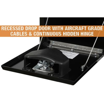 Image showing 8 th Buyers Products 15 x 13 x 15in. Black Steel Underbody Truck Box