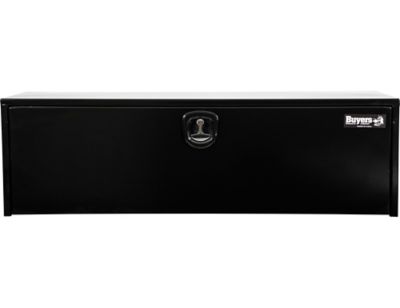 Image showing 7 th Buyers Products 18 x 18 x 60in. Black Steel Underbody Truck Box