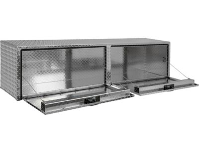 Image showing  18 in. x 16 in. x 72 in. Aluminum Topsider Truck Box