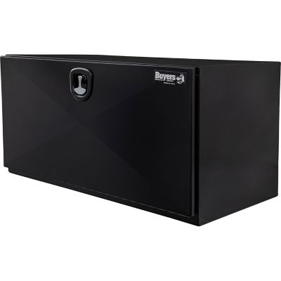 Image showing  uyers Products 24 x 24 x 48in. Black Steel Underbody Truck Box
