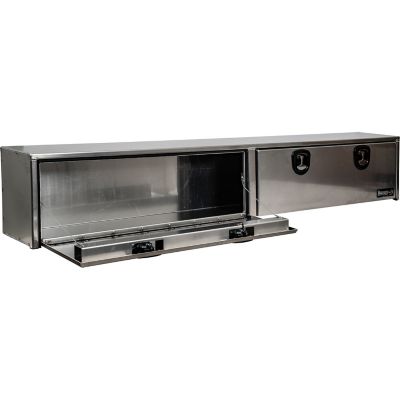 Image showing  18 x 16 x 96in. Smooth Aluminum Topsider Truck Box