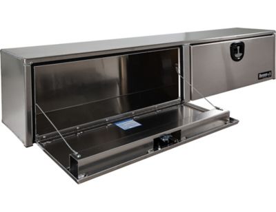 Image showing  18 x 16 x 72in. Smooth Aluminum Topsider Truck Box