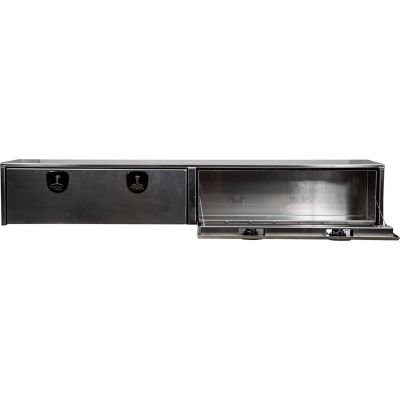 Image showing 6 th Buyers Products 16 x 13 x 96in. Aluminum Topsider Truck Box