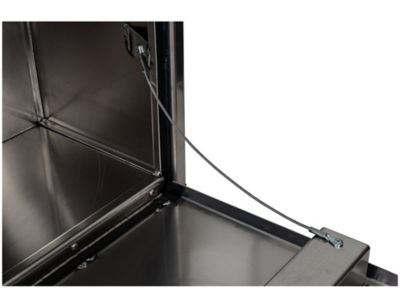 Image showing 7 th Buyers Products 16 x 13 x 96in. Aluminum Topsider Truck Box