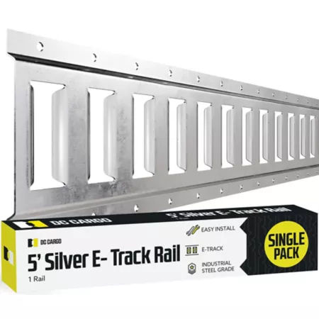 DC Cargo Galvanized E-Track Rail Horizontal 6 ft. Cargo Carrier Accessories