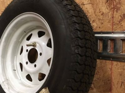 Image showing  E-Track Spare Tire Mount