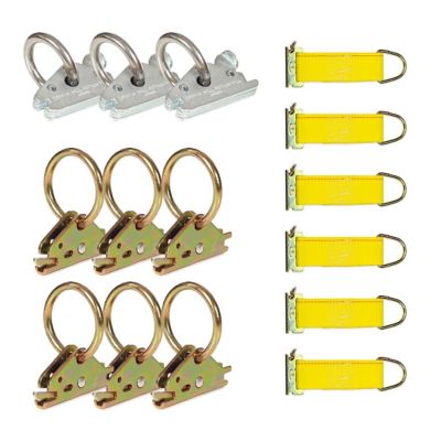 DC Cargo E-Track Tie-Down Accessories Kit, 16 pc.