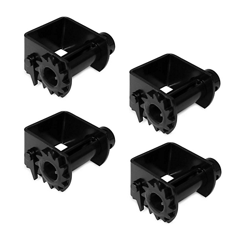 DC Cargo Flatbed Weld-On Winch, 4-pack