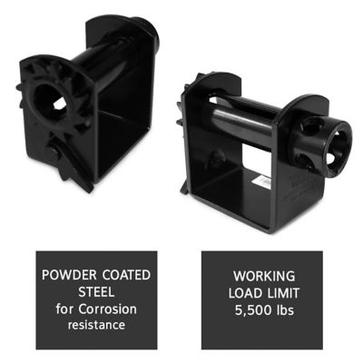 Image showing  Flatbed Weld-On Winch, 4-pack