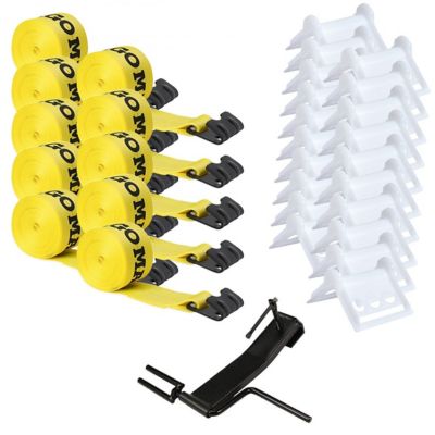 DC Cargo Flatbed Strap Kit With 5 in. Corner Protectors, 31 pc.