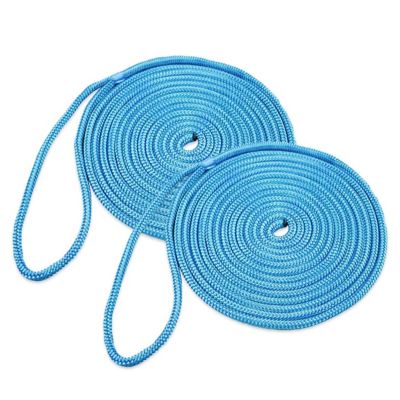 DC Cargo Dock Line, 3/8 in. x 20 ft., Blue, 2-Pack
