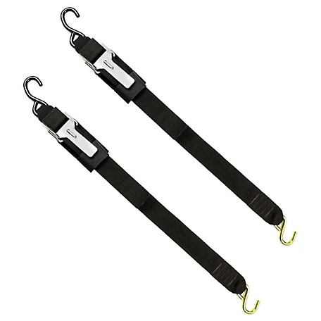 DC Cargo Paddle Buckle Transom Strap, 2-pack