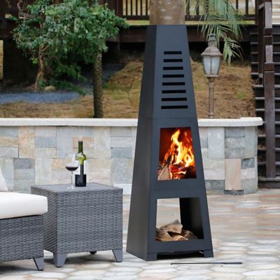 Image showing  Steel Chiminea