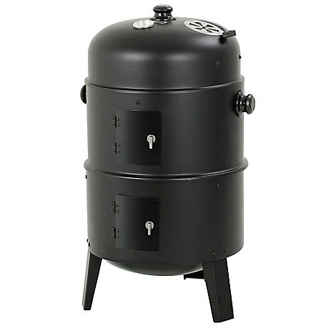 Master Cook 16 in. Smoker Grill