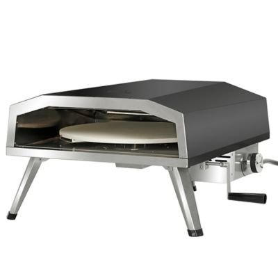 Image showing  Propane Pizza Oven with Rotating Pizza Stone, 16 in., Black