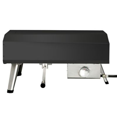 Image showing  Propane Pizza Oven with Rotating Pizza Stone, 16 in., Black