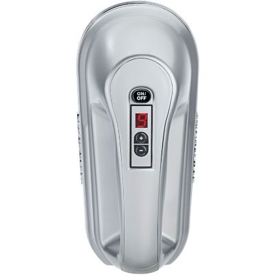 Image showing  Power Advantage Plus 9-Speed Hand Mixer with Storage Case, Silver