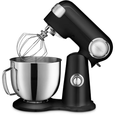 Cuisinart 5.5 qt. Tilt-Back Head Stand Mixer with 1 Power Outlet in Onyx I purchased the mixer for bread dough kneading and it's performance couldn't be better for my use!