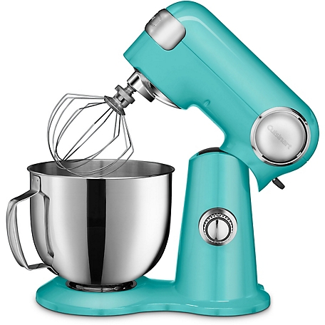 Cuisinart 5.5 qt. Tilt-Back Head Stand Mixer with 1 Power Outlet in Robin's Egg