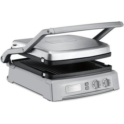 Image showing  Griddler Deluxe with 6 Cooking Options, Reversible Grill/Griddle Plates and Dual-Zone Control
