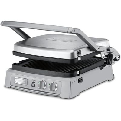 Image showing  Griddler Deluxe with 6 Cooking Options, Reversible Grill/Griddle Plates and Dual-Zone Control
