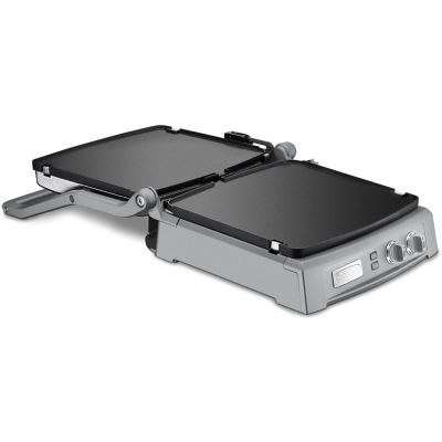 Image showing  Griddler Deluxe with 6 Cooking Options, Reversible Grill/Griddle Plates and Dual-Zone Control