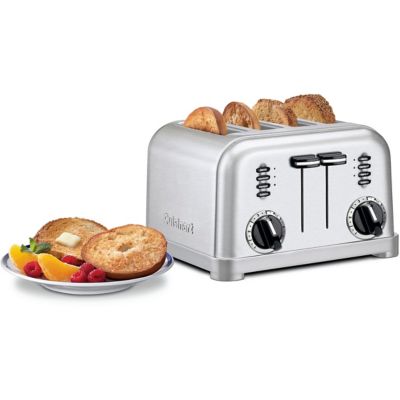 Image showing  Metal Classic 4-Slice Toaster