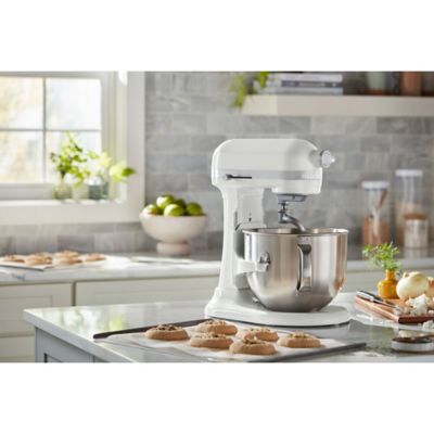 Image showing 5 th KitchenAid 7 qt. Bowl Lift Stand Mixer in White
