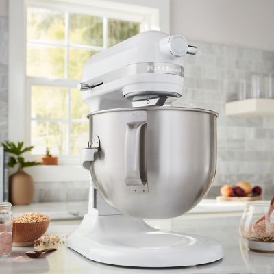 Image showing 6 th KitchenAid 7 qt. Bowl Lift Stand Mixer in White