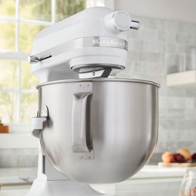 Image showing 8 th KitchenAid 7 qt. Bowl Lift Stand Mixer in White