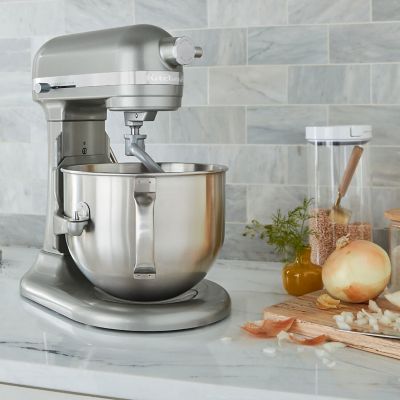 Image showing  7 qt. Bowl Lift Stand Mixer, Contour Silver