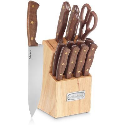 Commercial CHEF 6 pc. Kitchen Knife Set with Block, CHFC6L at