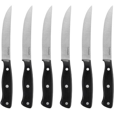 Cuisinart White Triple Rivet 6-Piece Steak Knife Set