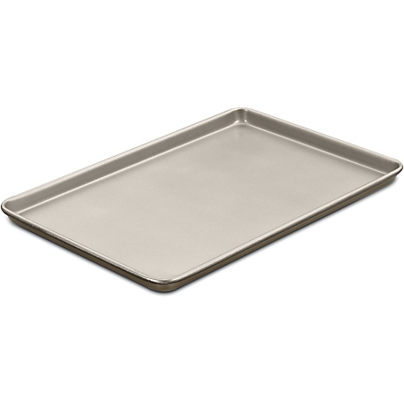 Cuisinart Chefs Classic Non-Stick Metal 17 in. Baking Sheet, Champagne