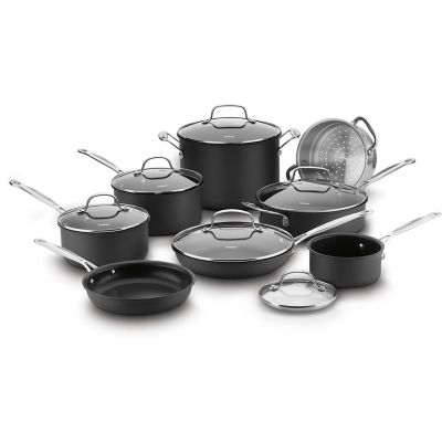 Cuisinart Chefs Classic Non-Stick Hard Anodized 14-Piece Cookware Set