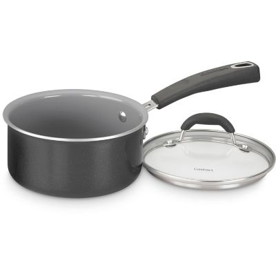 Image showing  11 pc. Advantage Ceramica XT Nonstick Cookware Set, Black