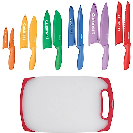 Cuisinart Advantage 12pc Non-Stick Coated Color Knife Set with