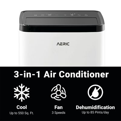 Image showing  8,000 BTU SACC (12,000 BTU ASHRAE) Portable Air Conditioner