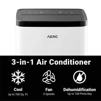 Image showing  10,000 BTU SACC (14,000 BTU ASHRAE) Portable Air Conditioner