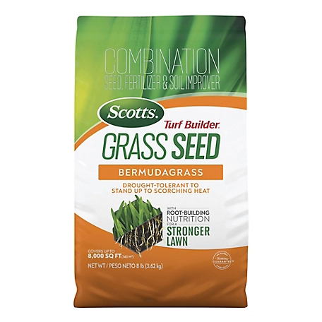 Scotts Turf Builder Grass Seed Bermudagrass, 8 lbs.