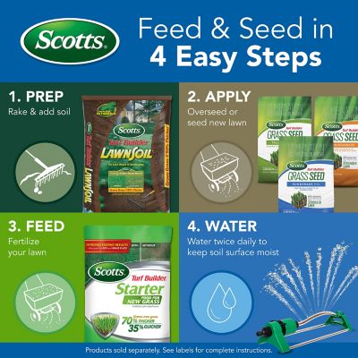 Image showing  5.6 lb. 2,800 sq. ft. Turf Builder Grass Seed Sun and Shade Mix