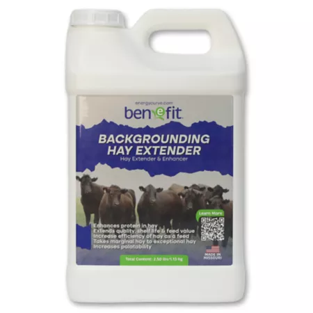 Benefit Backgrounding 2.5 Gallon Bottle Hay Treatments