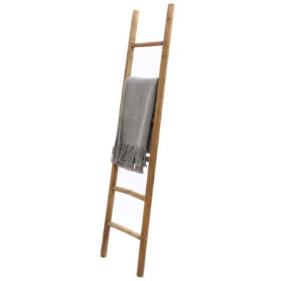 Image showing  Rustic 6 ft. Decorative Blanket Ladder