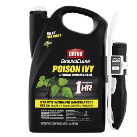 Ortho 1 gal GroundClear Poison Ivy & Tough Brush Killer3 with Comfort Wand Brush Killers