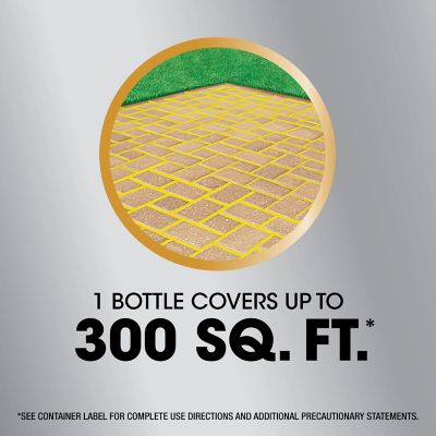 Image showing 7 th Roundup 1 gal. Dual Action 365 Weed and Grass Killer Plus, 12 Month Preventer with Comfort Wand